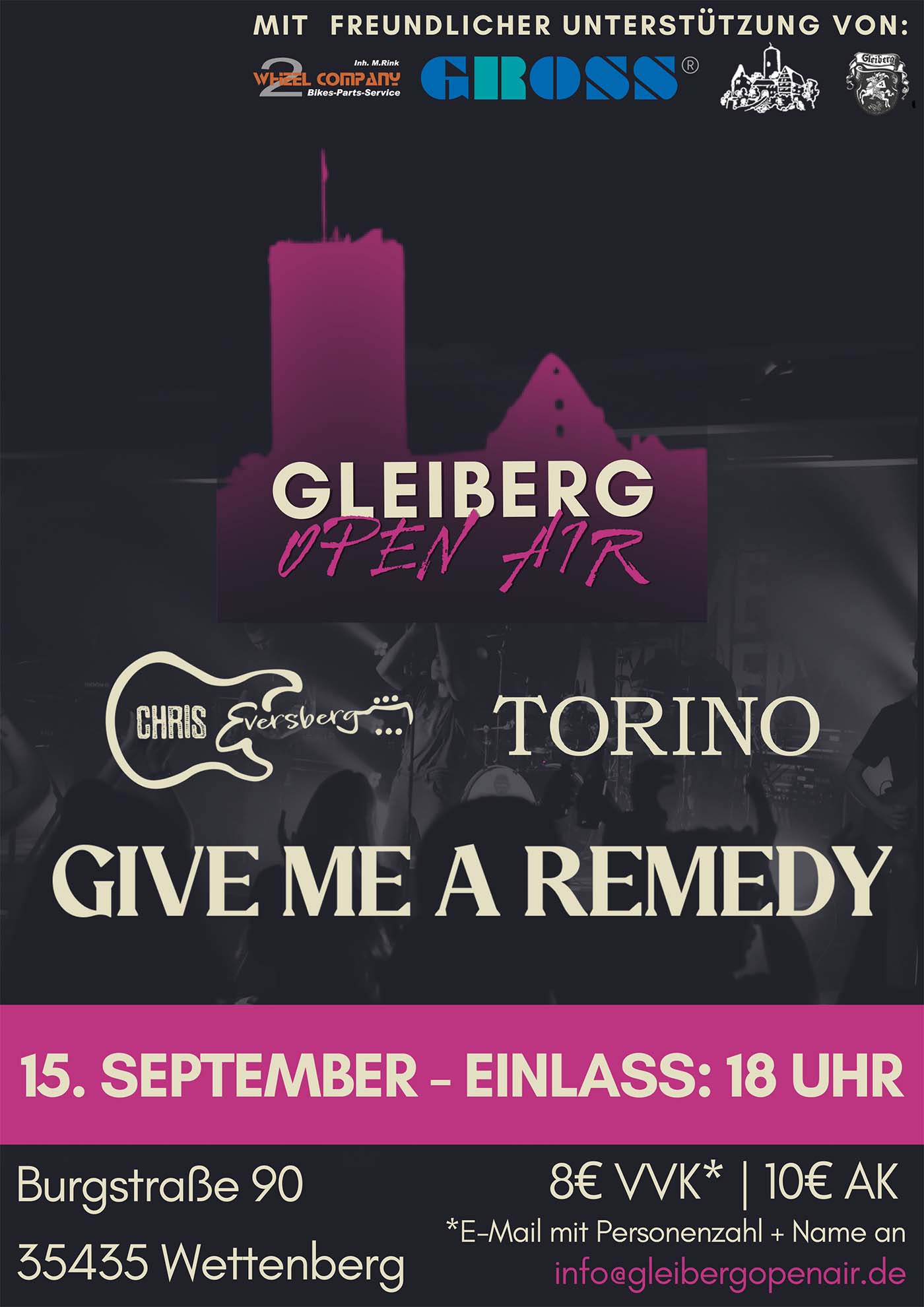 Give me a Remedy 2023-09-15 auf Burg-Gleiberg