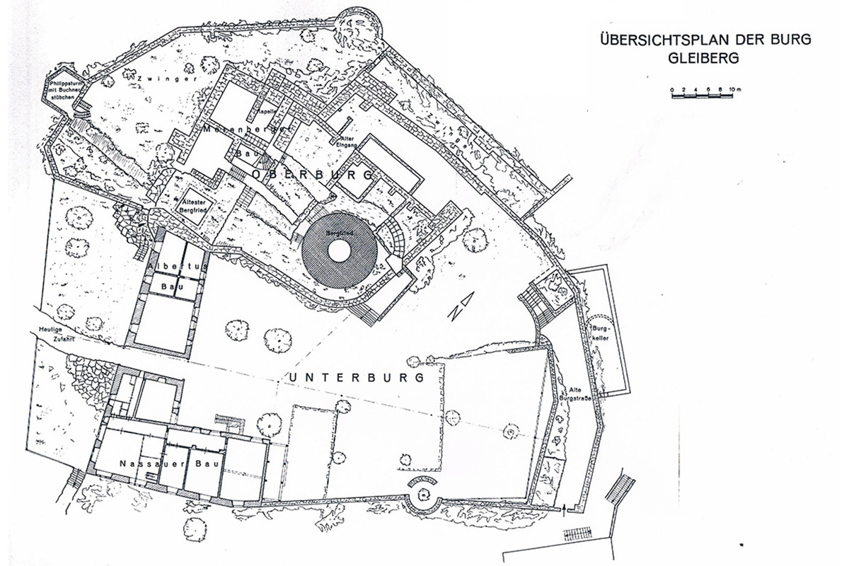 Burg Gleiberg - Kontakt und Standort