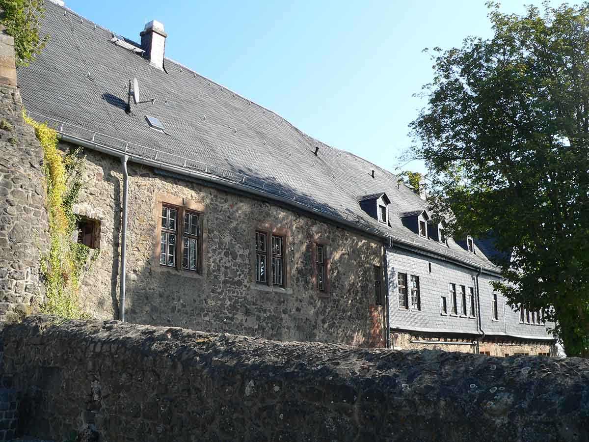 Burg Gleiberg - Albertusbau/Nassauerbau