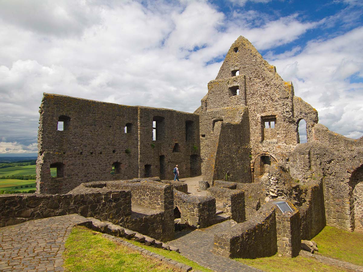 Burg Gleiberg - Merenberger Ausbau Innenansicht