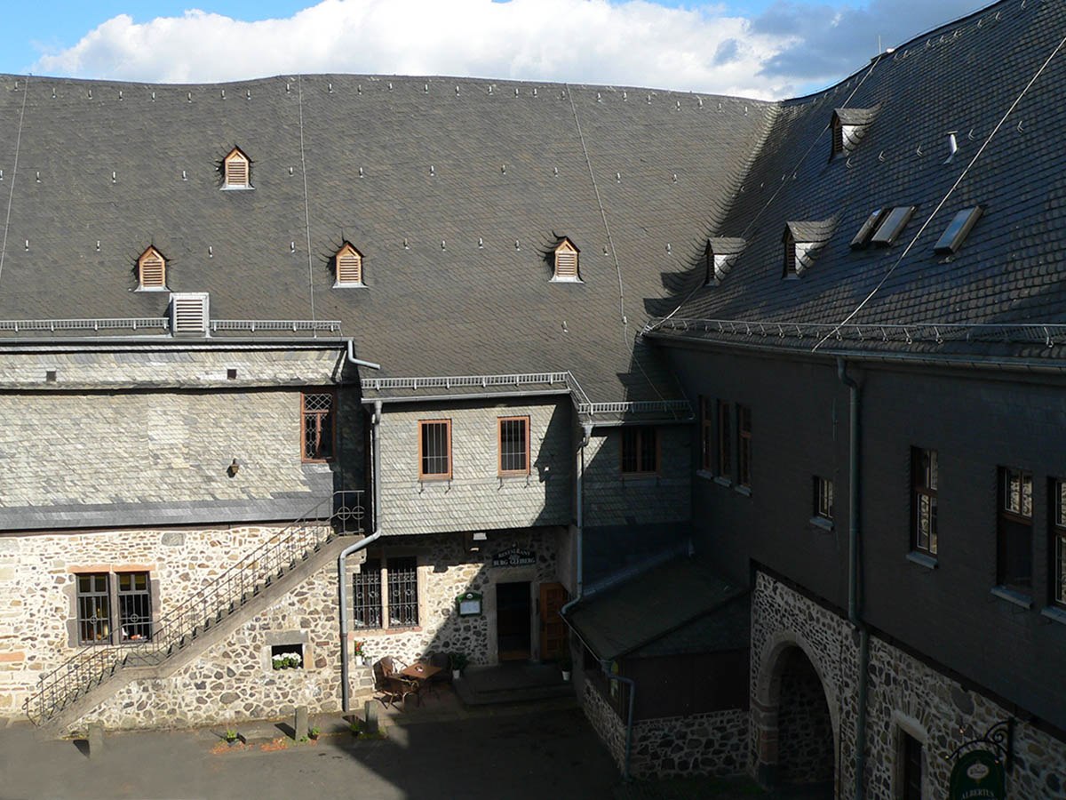 Burg Gleiberg - Gastronomie im Nassauer- und Albertus-Bau