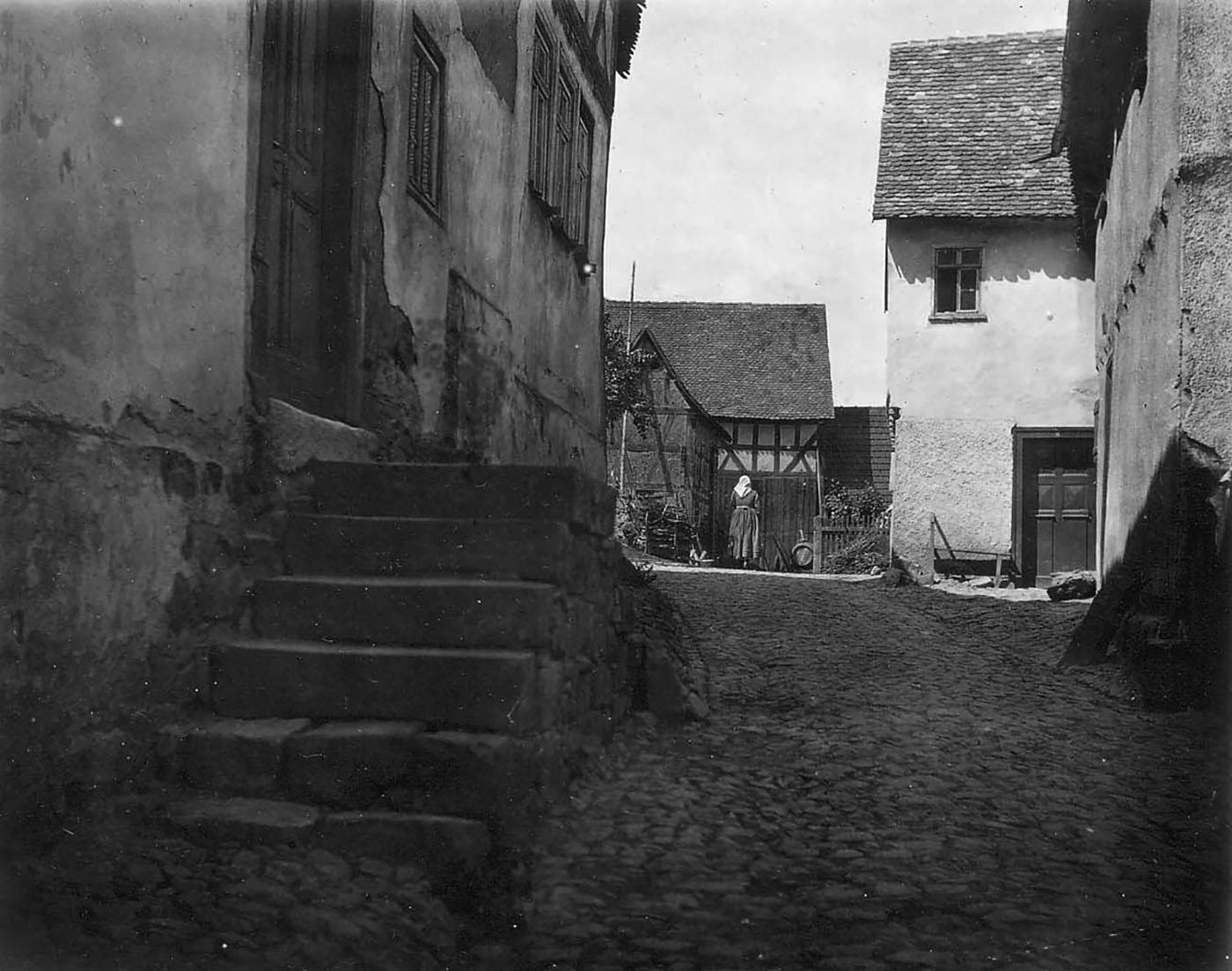 Stadt Gleiberg - unter der Burg